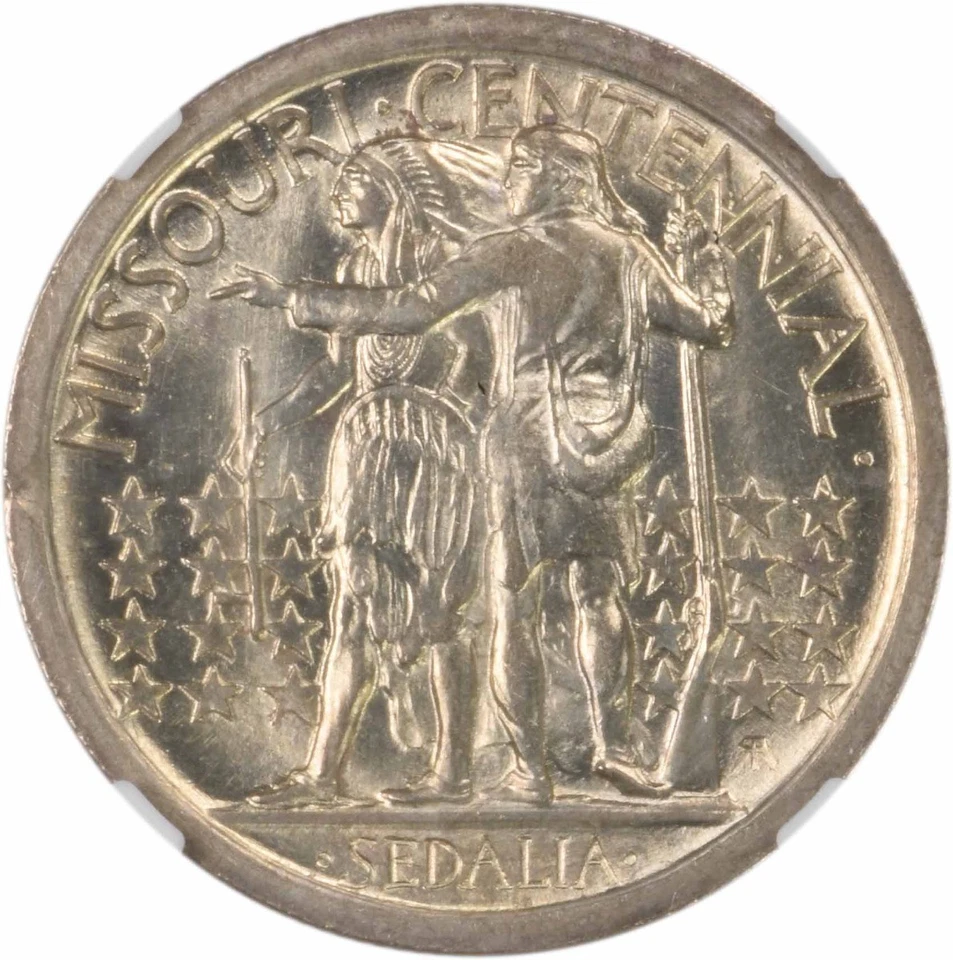 Missouri Commemorative Half Dollar 1921 MS64 NGC - Image 4 of 4