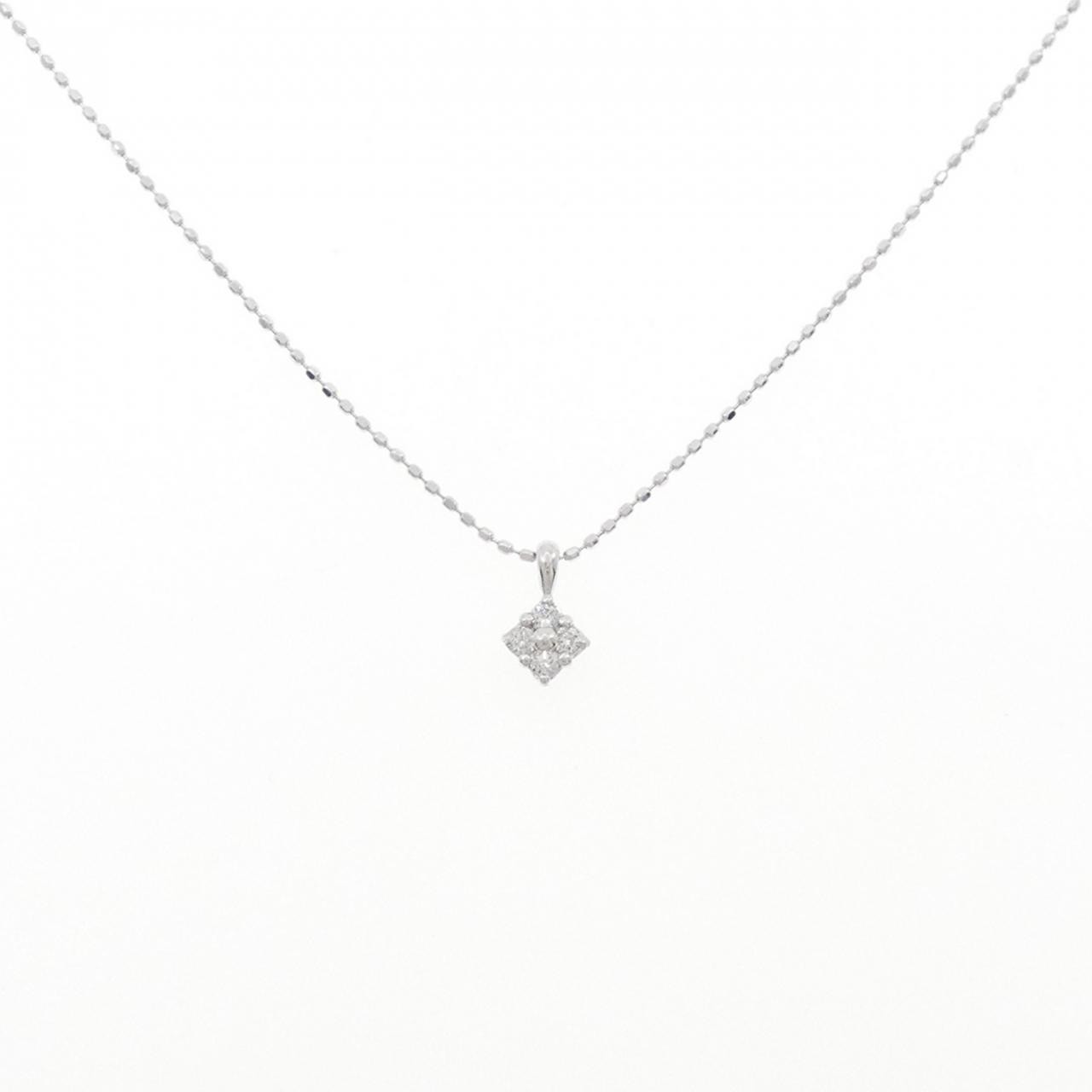 Authentic K10WG Diamond Necklace 0.08CT #260-007-272-9939