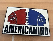 Americanino Logo Enamel Metal Fashion Belt Buckle