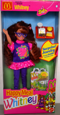 1993 Playline Coll McDonalds HAPPY MEAL WHITNEY Vintage Redhead Friend of Stacie