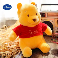 Disney Winnie the Pooh Plush Toy Soft Stuffed Bear Doll 25 35 45cm Kids Gift