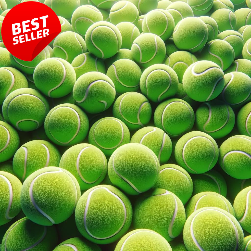 Advanced Tennis Balls Bulk 30/50/100 Durable Practice Dog Training Ball - US