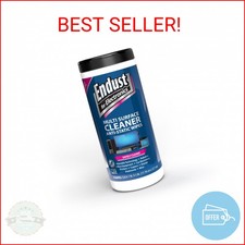 Endust Antistatic Premoistened Wipes for Electronics, Cloth, 6 x 6, Unscented, 7