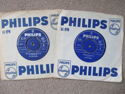 The Four Pennies. Until it's time / I found out the hard way. Two x 7'' vinyl.