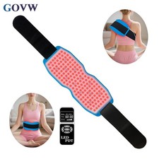 24W Wearable Belt Wrap Pads Near Infrared Light Therapy for Body Back Waist Pain