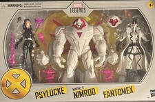 PSYLOCKE  NIMROD  FANTOMEX Marvel Legends Figure 3-Pack X-Factor Comics NEW OOP