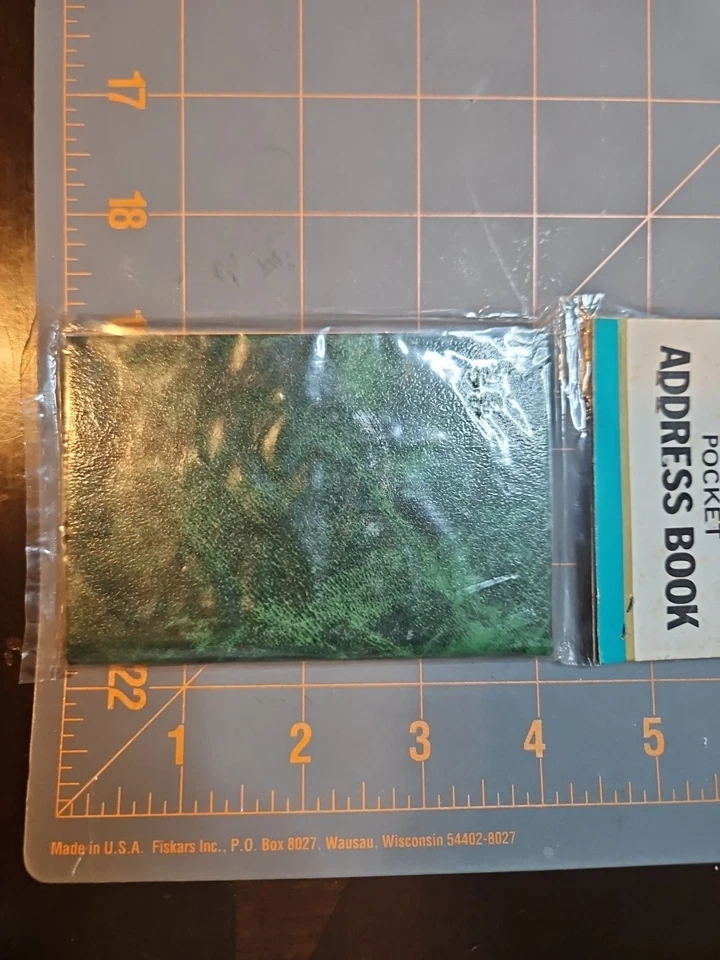 Vintage Deluxe Pocket Address Book New Old Kmart Stock Unopened - Image 2 of 4