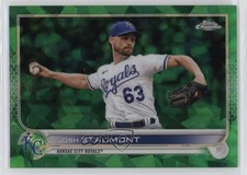2022 Topps Chrome Update Sapphire Edition Green 56/75 Josh Staumont #US53 6k2