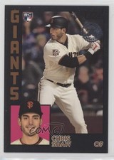 2019 Topps 1984 Topps Baseball Rookies Black 52/299 Chris Shaw #84R-CSH 03bh