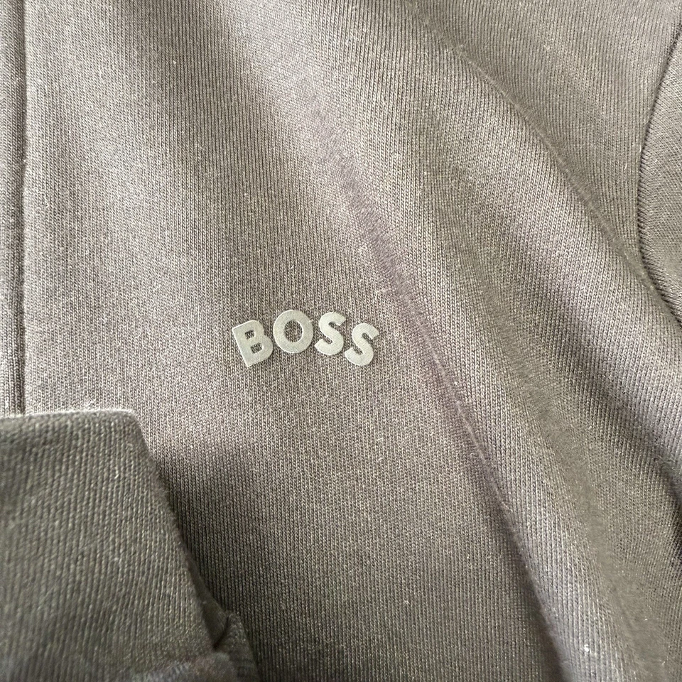 Мужской спортивный костюм Hugo Boss черный комплект из 2 предметов с длинным рукавом на молнии Skaz Hadiko - Изображение 2 из 4