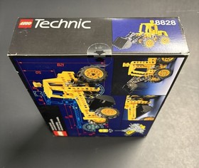 Vintage 1993 LEGO Technic Front End Loader 8828 Complete