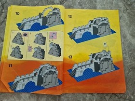Lego Building Instructions 6075 System Castle Wolfpack Tower 