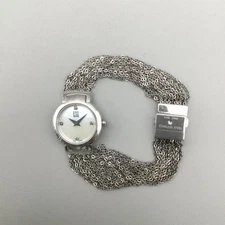 ESQ Swiss Womens Watch 23mm Stainless Steel Multi Chain Bracelet New Battery 7"