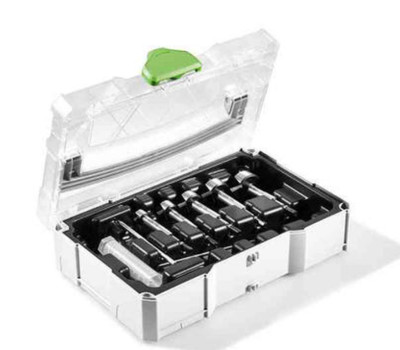 100% NEW Festool Forstner Drill Bit Set 5pcs (15 35 mm) Mini Systainer   205749