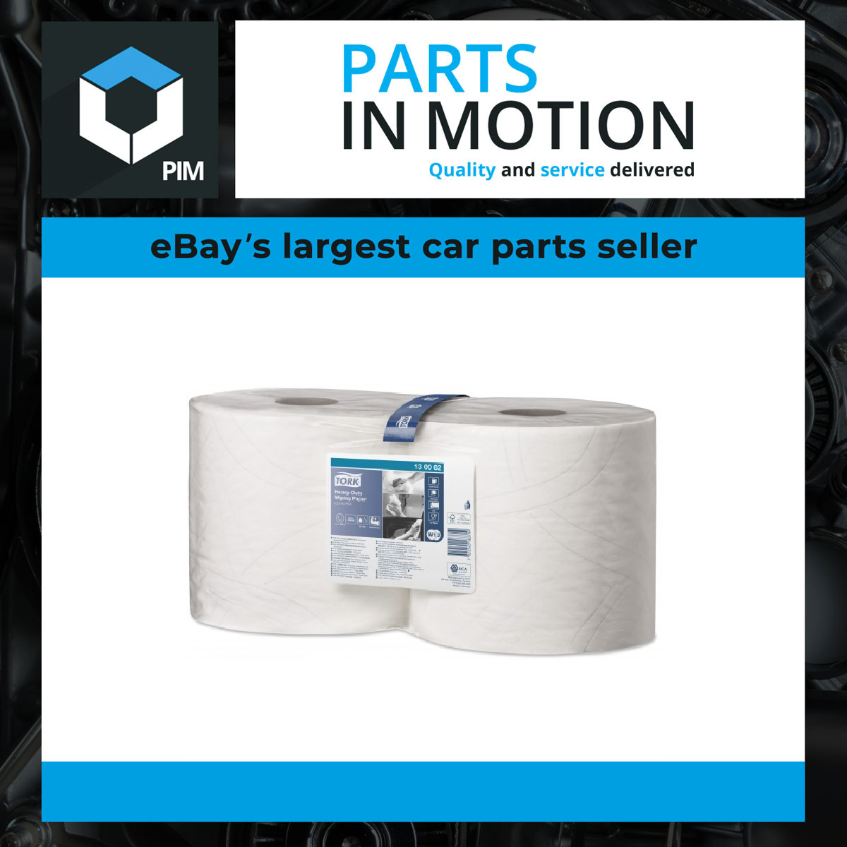 2ply White Prem Hd Combi Roll 2x170m 130062 Tork Genuine Top Quality Product New