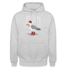 Moin M&ouml;we Seemann Seem&ouml;we Urlaub Geschenk Unisex Hoodie