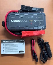 NOCO Boost HD GB70 2000 AMP 12V Portable Lithium Jump Starter MINT CONDITION