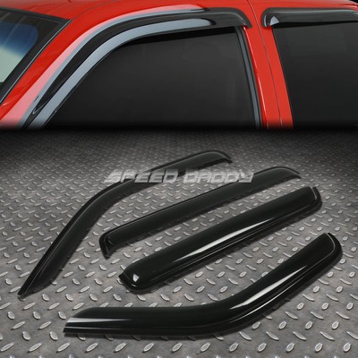 FOR 07-11 DODGE NITRO SUV SMOKE TINT WINDOW VISOR SHADE/SUN WIND/RAIN DEFLECTOR