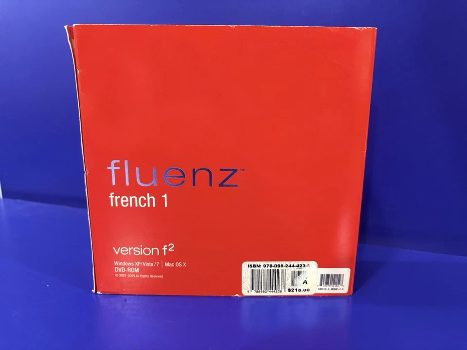 Fluenz french 1 Version f2 Learning Language Application DVD+Audio CD, 2007-09 - Image 2 of 4