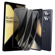 3 2 Pack for Motorola Moto Edge 2024 Privacy Screen Protector,3 Pack Screen