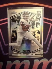 2022 Leaf Draft - Metal Isaiah Spiller #B-IS1 Silver Wave (RC)