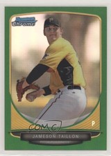 2013 Bowman Draft Top Prospects Chrome Green Refractor 34/75 Jameson Taillon y0i