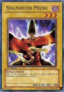 YuGiOh Sealmaster Meisei AST-EN003 Rare Englisch NM 1st