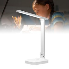 LED Desk Lamp, USB Powered Dimmable Desk Light 3 Lighting Modes Reading Lamp ...