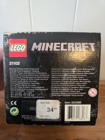 Lego Mine Craft  21102 Steve/creeper Micrombs Microworld