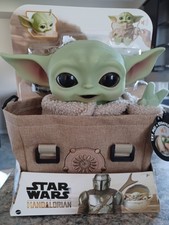 The Child Talking Baby Yoda Grogu Star Wars Mandalorian In Bag NEW!