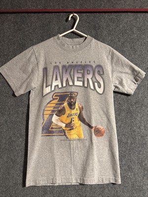 Game Changer Lebron Jame Shirt  Small Gray Los Angeles Lakers Basketball