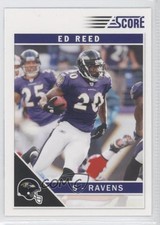 2011 Score Glossy Ed Reed #22 HOF c4h