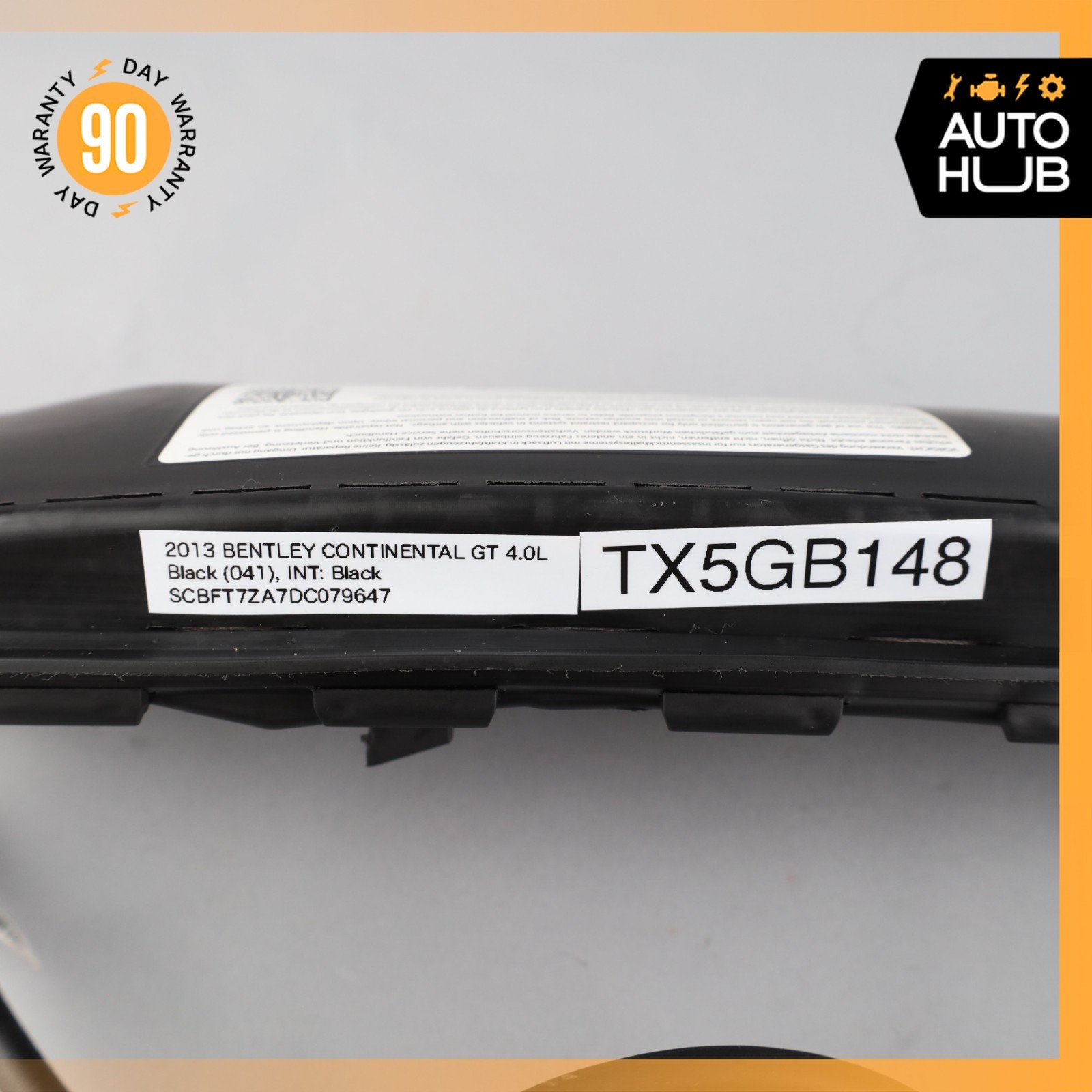 12-18 Bentley Continental GT GTC Seat Airbag Air Bag SRS Front Right OEM 73k