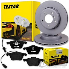 TEXTAR BREMSSCHEIBEN + BELÄGE VORNE + HINTEN für VW SHARAN ALHAMBRA FORD GALAXY