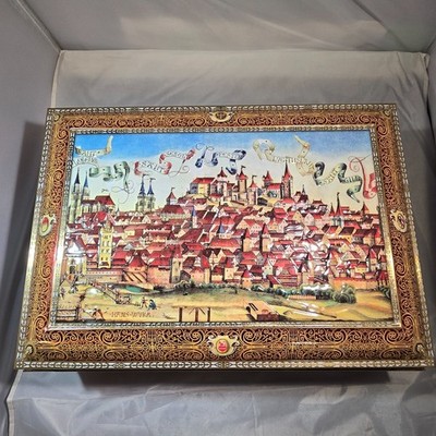 E. Otto Schmidt Lebkuchen Tin From Neremberg, Germany
