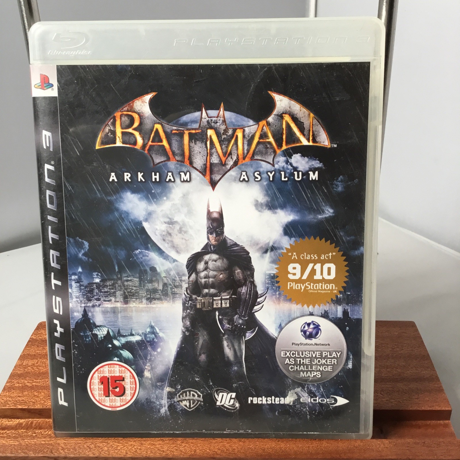 Batman: Arkham Asylum (Sony PlayStation 3, 2009) Complete With Manual Free P&P