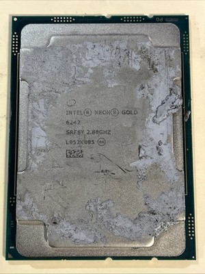 INTEL XEON GOLD 6242 2.8GHZ 22MB CPU SERVER PROCESSOR SRF8Y