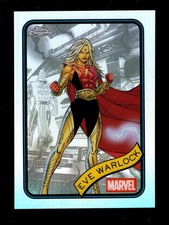 2025 TOPPS CHROME MARVEL REFRACTOR #192 EVE WARLOCK