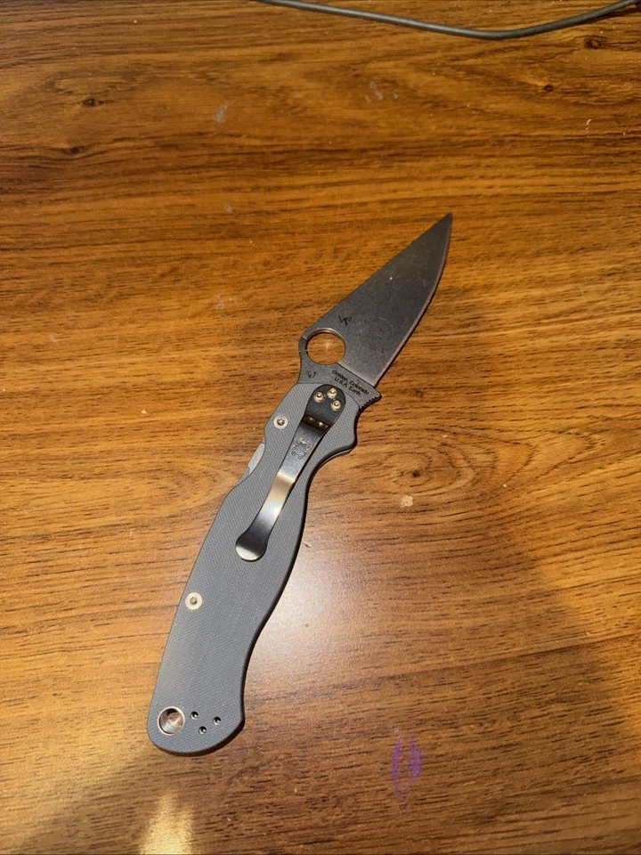 Spyderco Paramilitary 2 Maxamet - Image 2 of 3