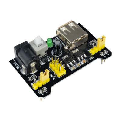 2 x MB102 Breadboard Power Supply Module 3.3V 5V For Solderless Breadboard