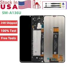 For Samsung Galaxy A13 5G SM-A136U1 LCD Display Touch Screen Replacement ± Frame