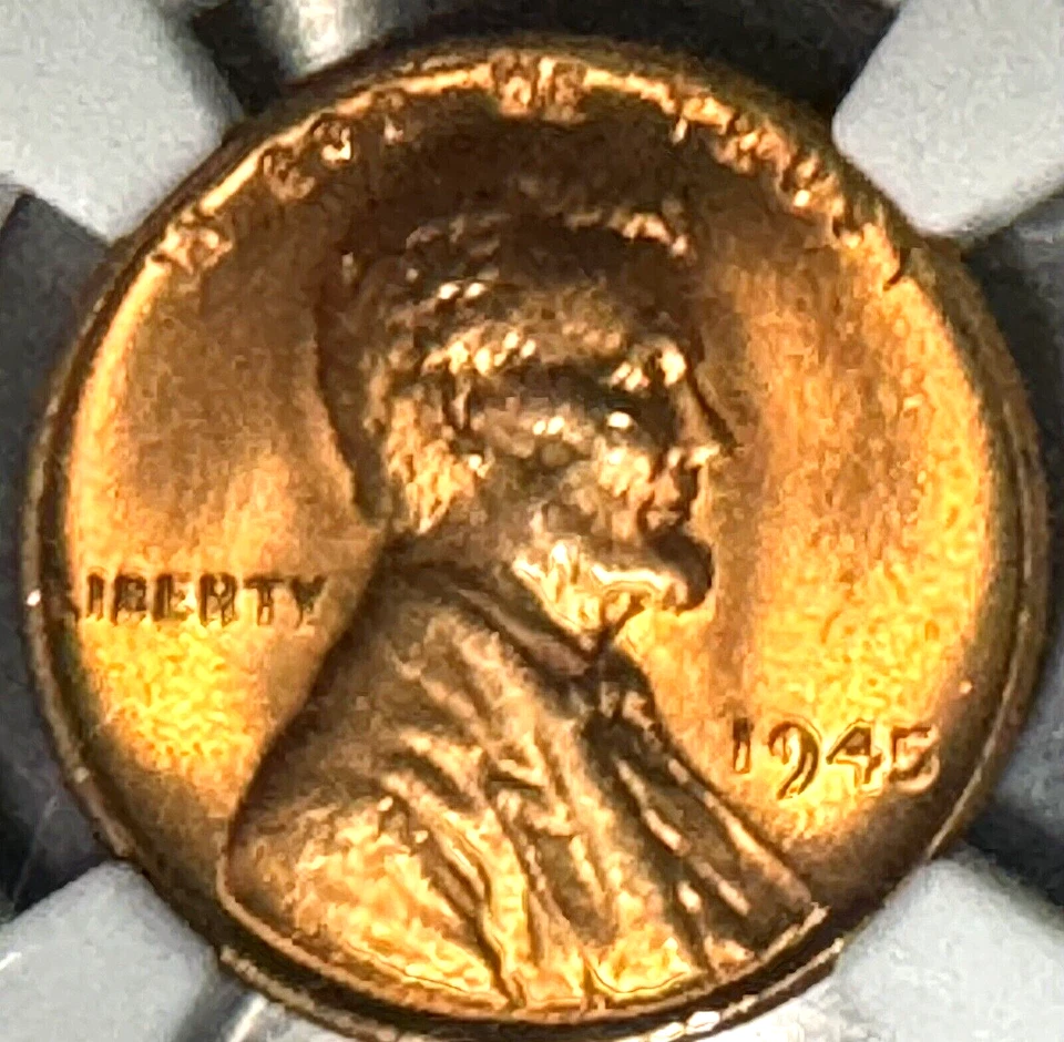 1945 1c Lincoln Penny Red, NGC MS-67, Only 20 Graded Higher - Image 3 of 4