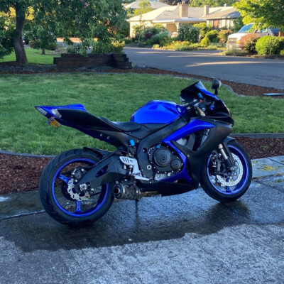 For Suzuki GSXR 600 GSXR 750 2006 2007 K6 Gas Tank Side Cover