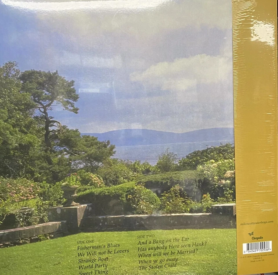 The WATERBOYS LP Fisherman's Blues YELLOW VINYL National Album Day 2024 SEALED - Image 3 of 4