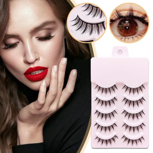 Little Devil Cosplay Lash Extension False Eyelashes Pairs 3D' 5 L4R3