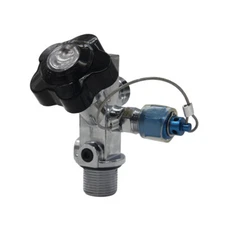 Nitrous Oxide Systems SUPER Hi-Flo Bottle Valve Work For NOS 16139 (Black)