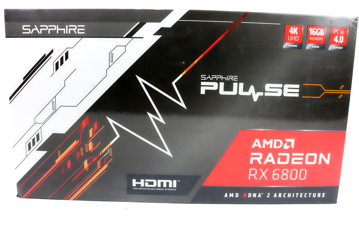 Sapphire Radeon RX 6800 16GB Pulse GPU w/Box | 1yr Warranty, Fast