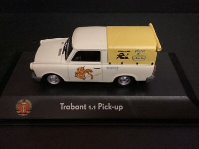 Trabant 1.1 Pickup With Tent 1990 Atlas Diecast Vehicle in 1/43 scale