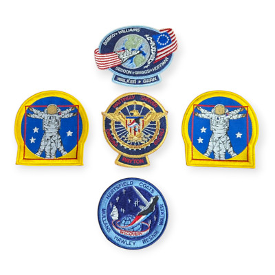 NASA Astronaut Mission Patches - STS-41D, 51C, 51D & EVA Patches lot