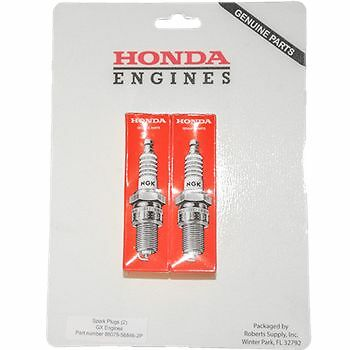 #ad OEM Honda GC135 GC160 GC190 Spark Plug 2 Pack $7.95